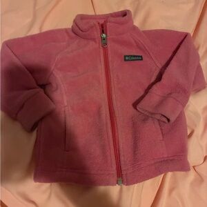 Columbia Vibrant Pink Fleece Jacket